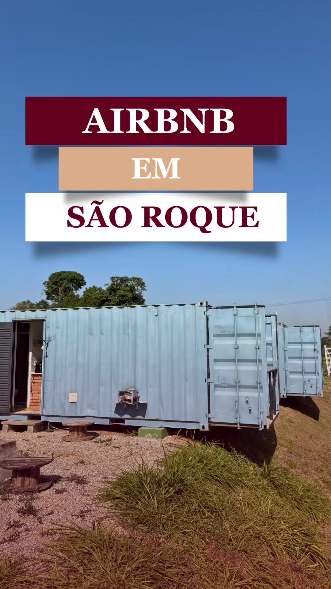 Capa do vídeo Airbnb em São Roque